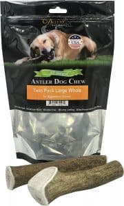 Deluxe Naturals Elk Antler Chews for Dogs